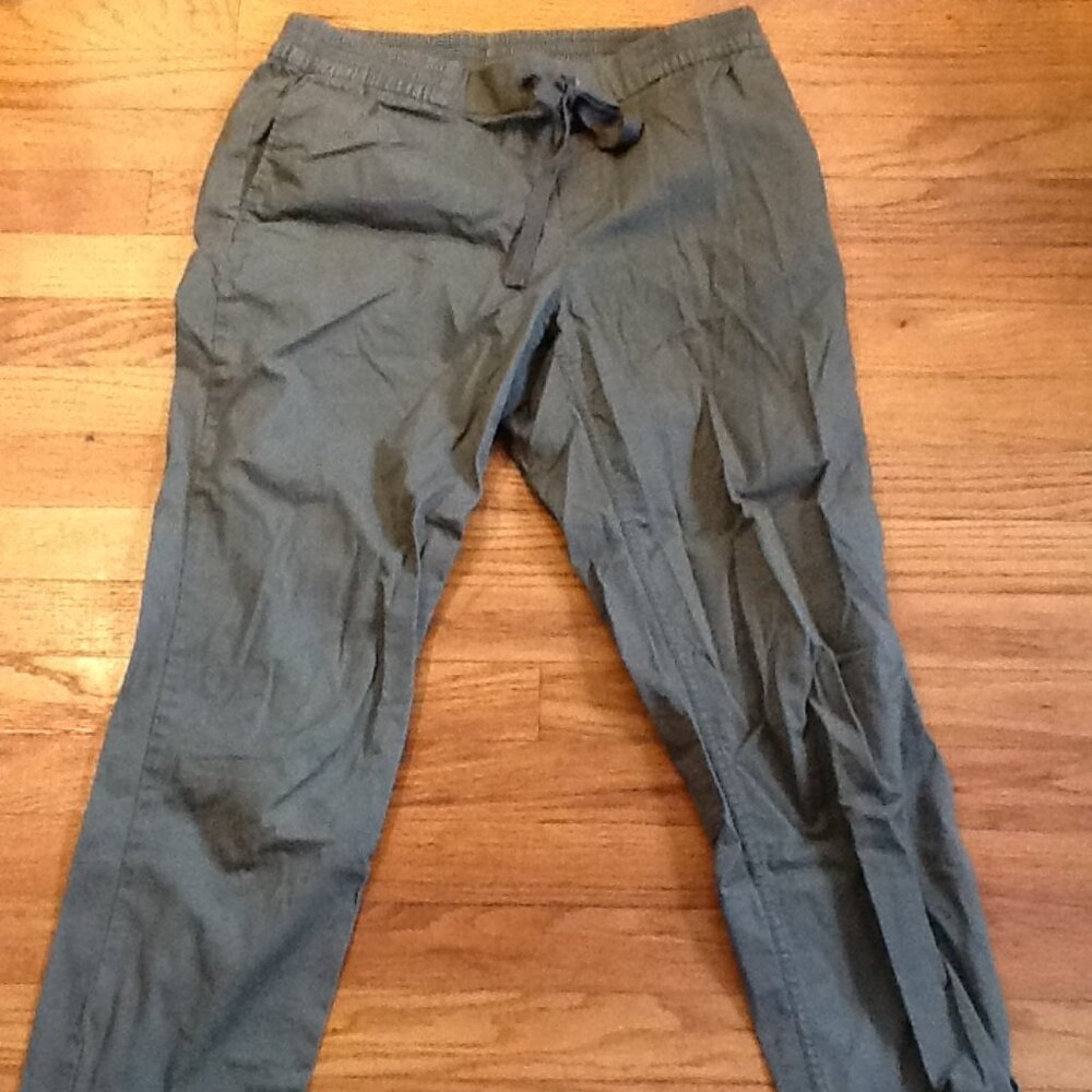 Old Navy Olive Drawstring Pants